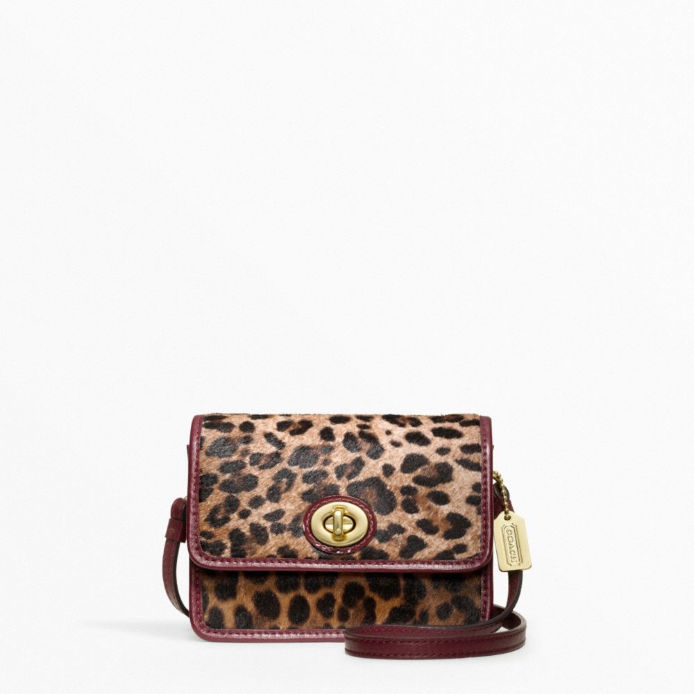 HAIRCALF COLORBLOCK MINI MINI CROSSBODY - COACH f48019 - 11845