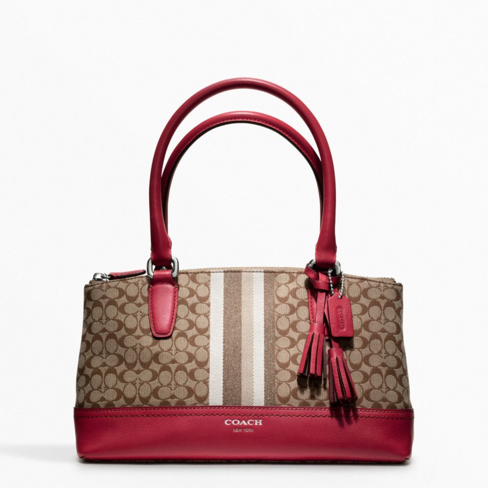 COACH SIGNATURE STRIPE MINI RORY BAG - ONE COLOR - F48040