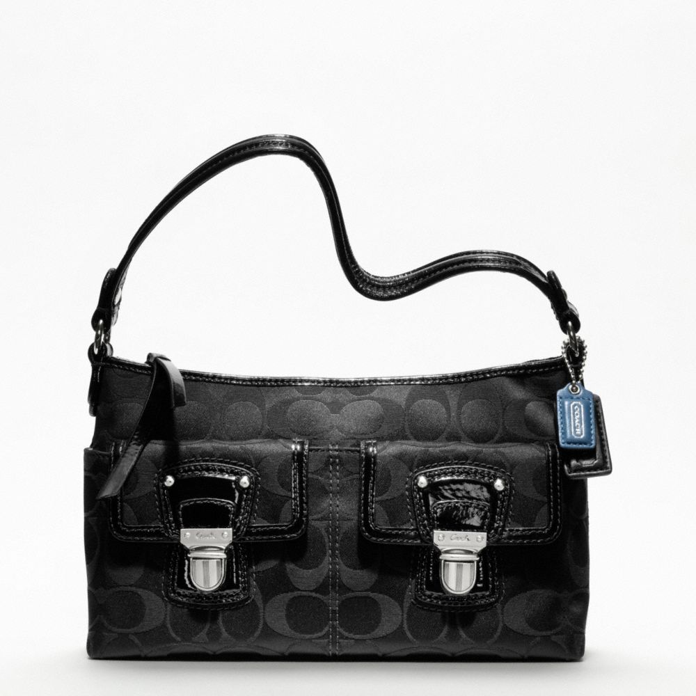 COACH POPPY SIGNATURE SATEEN DEMI - ONE COLOR - F48203