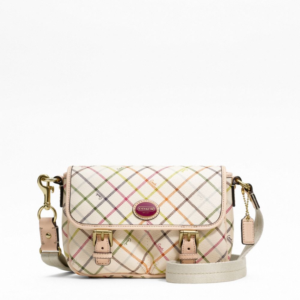 COACH PEYTON TATTERSALL FIELD BAG - ONE COLOR - F48758