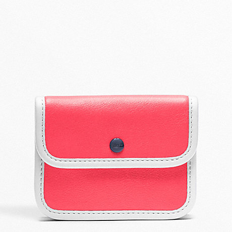 COACH ARCHIVE TWO TONE CARD CASE -  - f48889