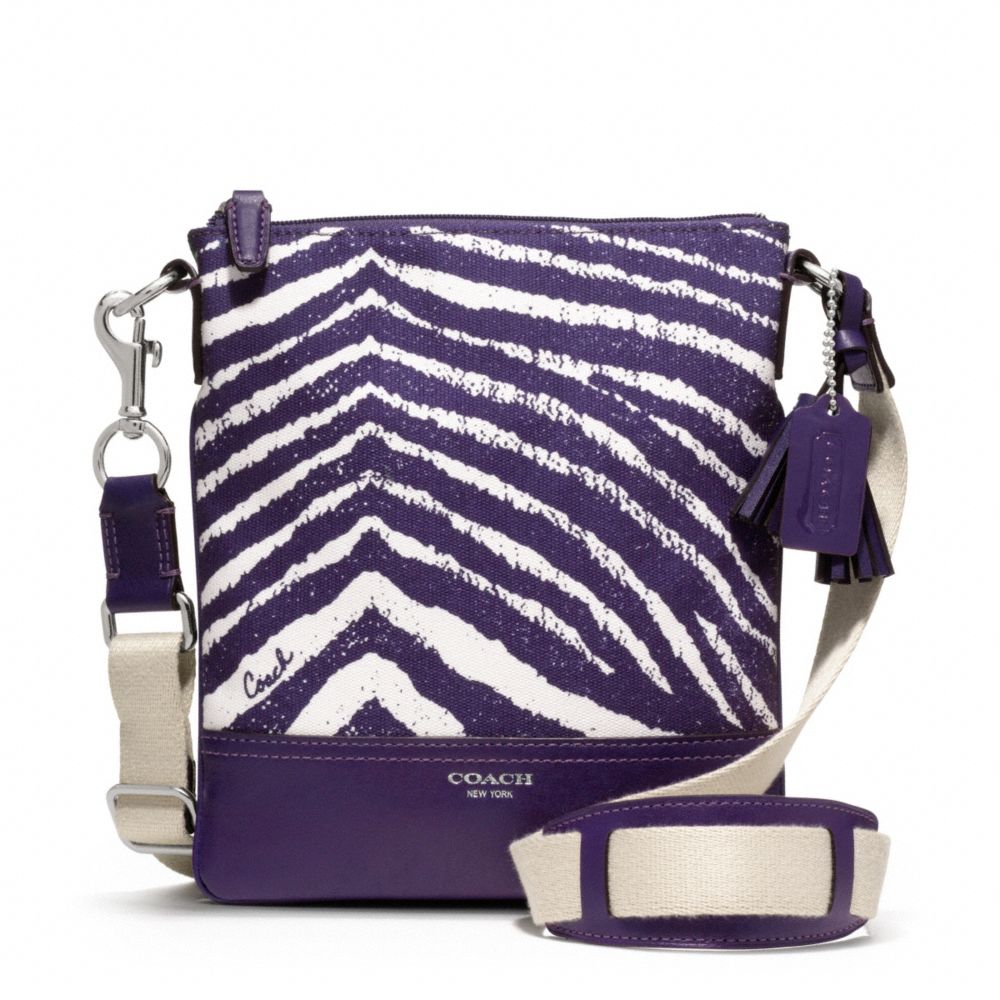 COACH F49222 - Zebra Print Swingpack - - COACH HANDBAGS - COACH ...