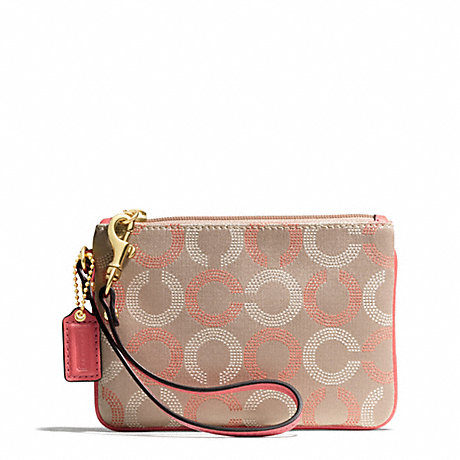 COACH F49460 - ASHLEY DOTTED OP ART SMALL WRISTLET - 14965 - COACH CLEARANCE