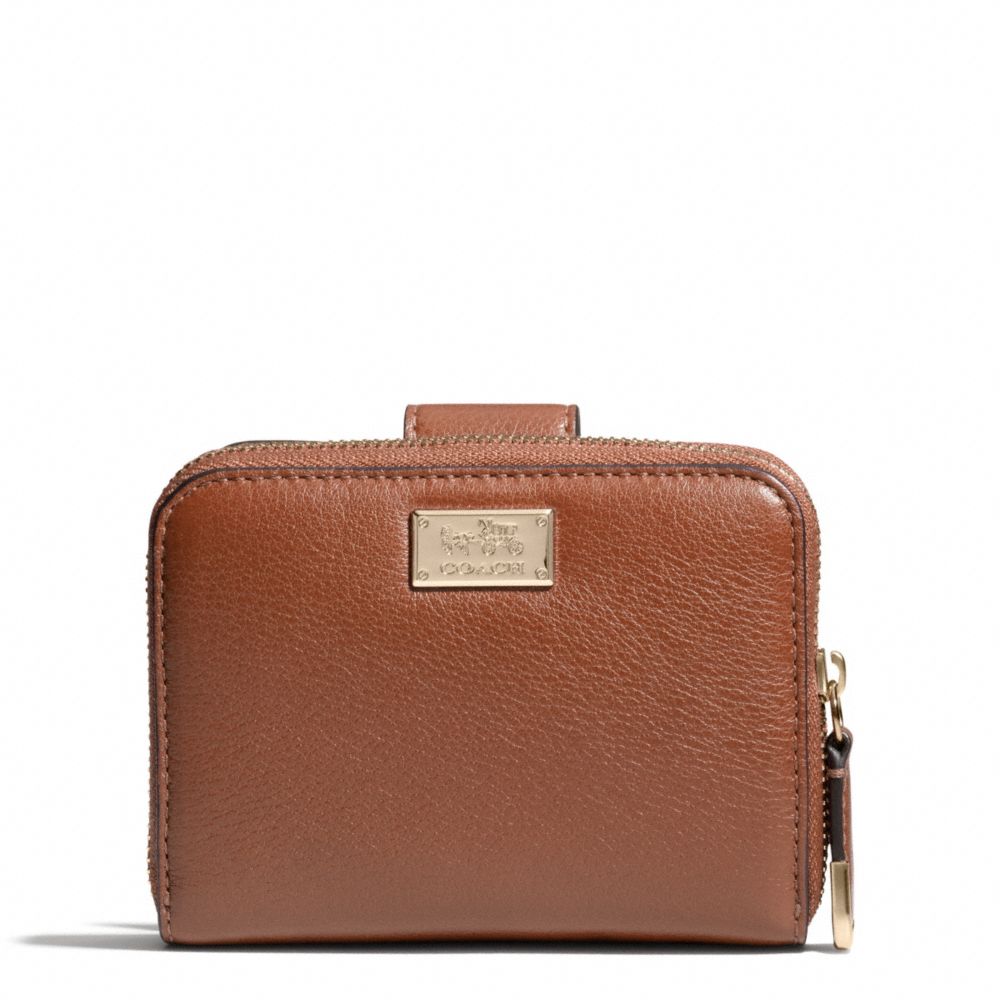 coach wallets chestnut