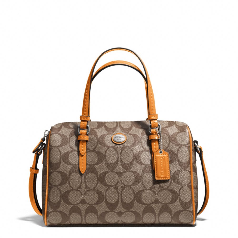 PEYTON SIGNATURE BENNETT MINI SATCHEL - COACH f49862 - SVB10