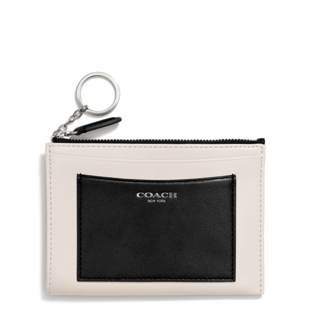COACH TWO TONE LEATHER MEDIUM SKINNY - ONE COLOR - F50033