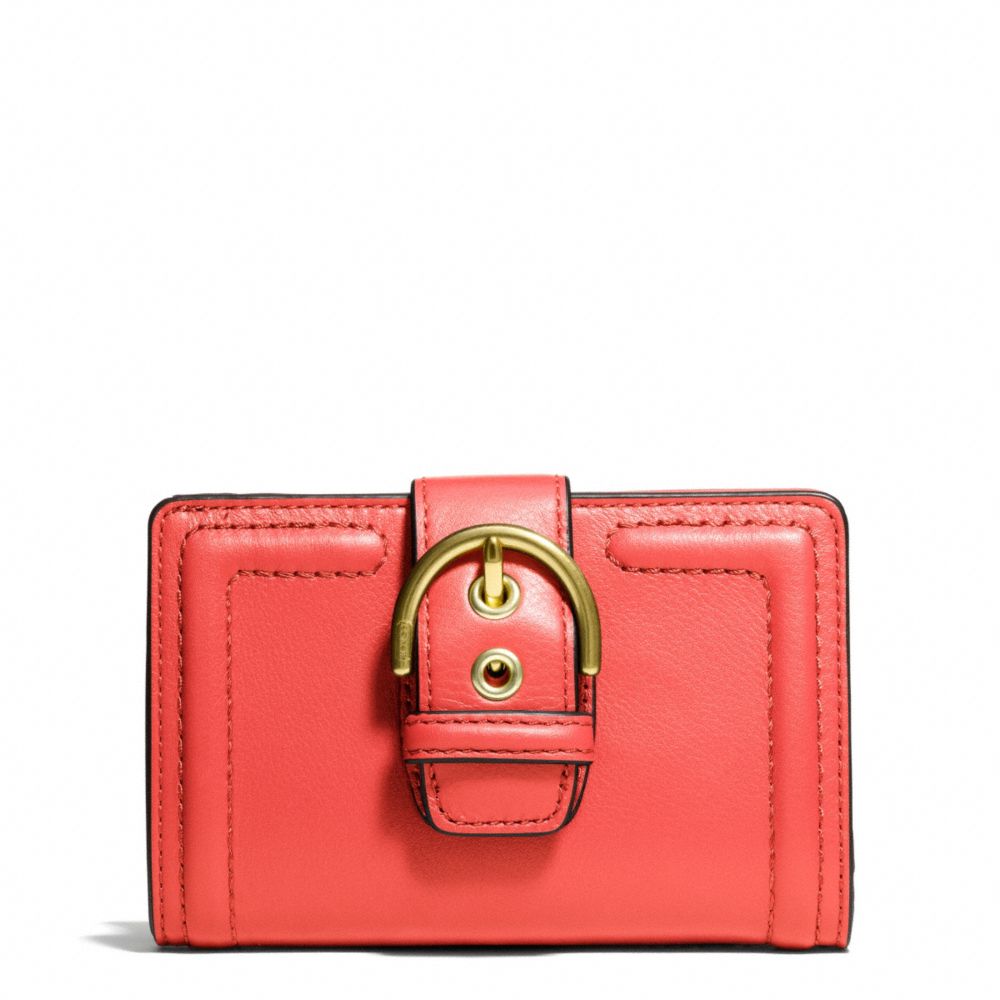 coach wallets orange