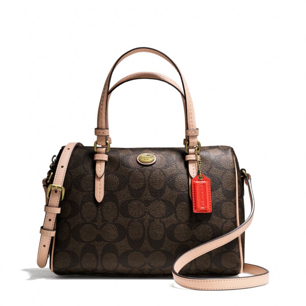 PEYTON SIGNATURE BENNETT MINI SATCHEL - COACH f50178 - 20128