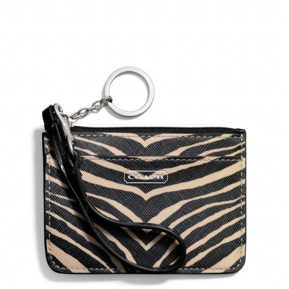 ZEBRA PRINT ID SKINNY - COACH f50514 - 28196