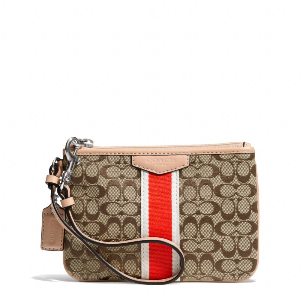 SIGNATURE STRIPE 6CM SMALL WRISTLET - COACH f50594 - 27862