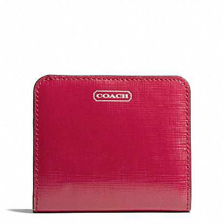 COACH DARCY PATENT LEATHER SMALL WALLET -  - f50777