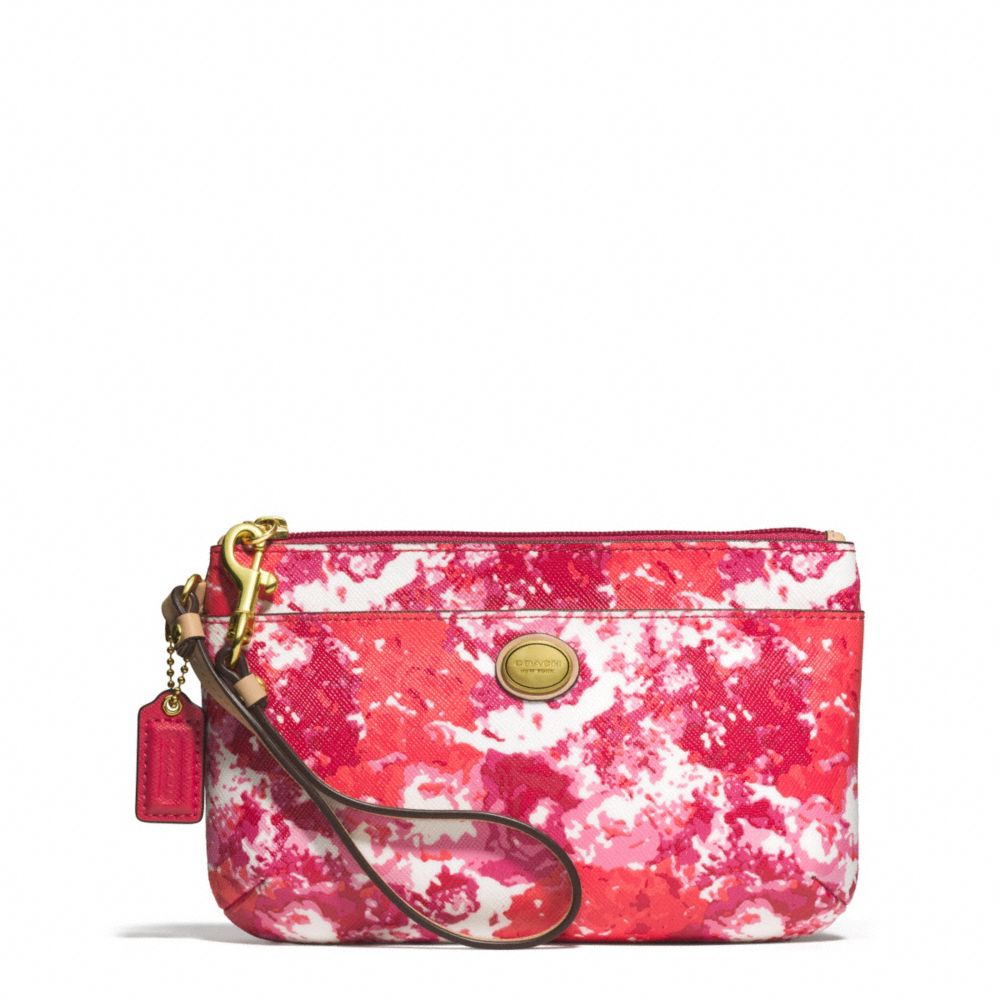 PEYTON FLORAL PRINT MEDIUM WRISTLET - COACH f51752 - 32742