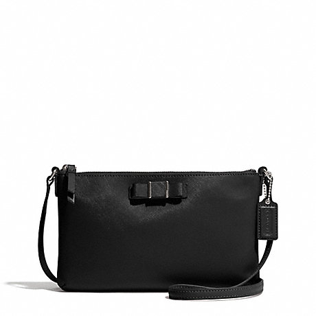 COACH DARCY BOW EAST/WEST SWINGPACK - SILVER/BLACK - f51858