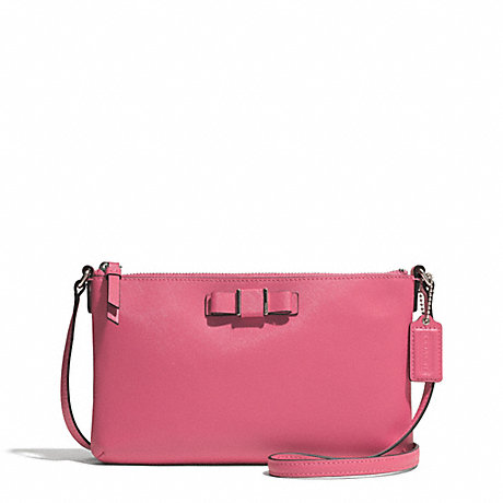 COACH DARCY BOW EAST/WEST SWINGPACK - SILVER/STRAWBERRY - f51858