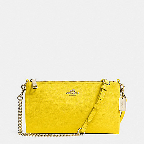 COACH KYLIE CROSSBODY IN EMBOSSED TEXTURED LEATHER -  LIYLW - f52385