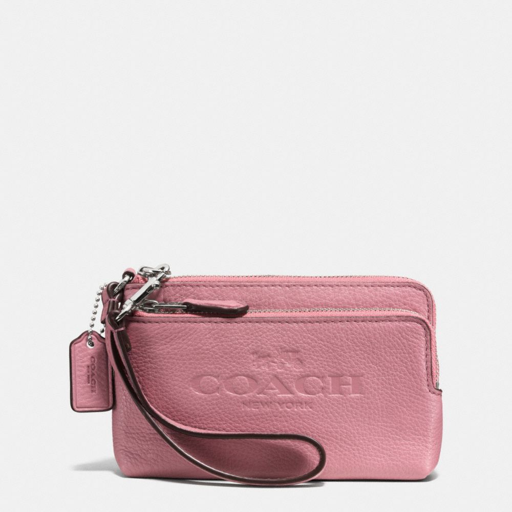 coach wristlets double
