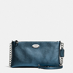 QUINN CROSSBODY IN PEBBLE LEATHER - COACH f52709 - SVBL9