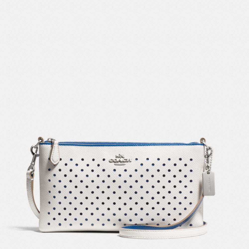 COACH HERALD CROSSBODY IN PERFORATED LEATHER - SVDUV - F53231