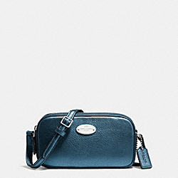 CROSSBODY POUCH IN PEBBLE LEATHER - COACH f53372 - SVBL9