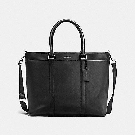 COACH PERRY BUSINESS TOTE - BLACK - F54758
