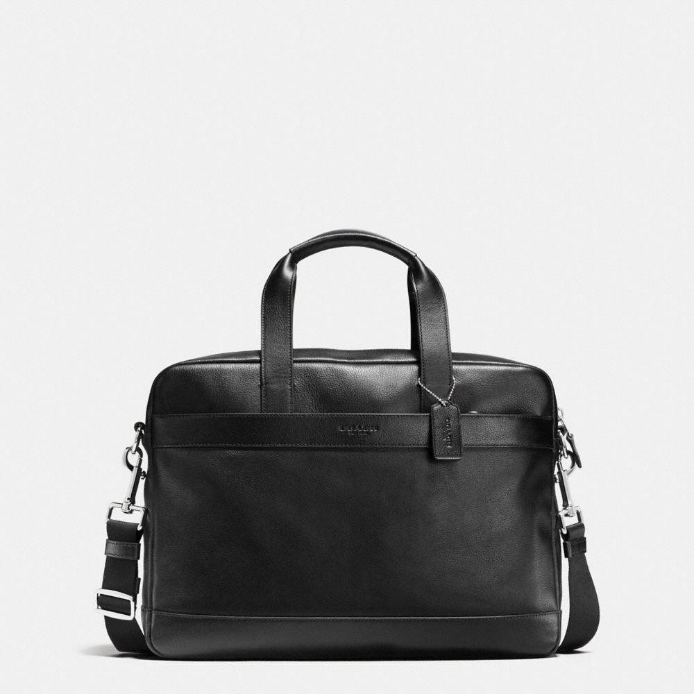 HAMILTON BAG IN SMOOTH LEATHER - COACH f54801 - BLACK