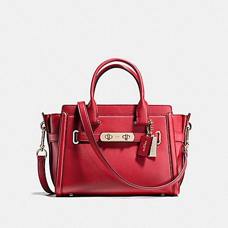 COACH COACH SWAGGER 27 - RED CURRANT/LIGHT GOLD - f55496