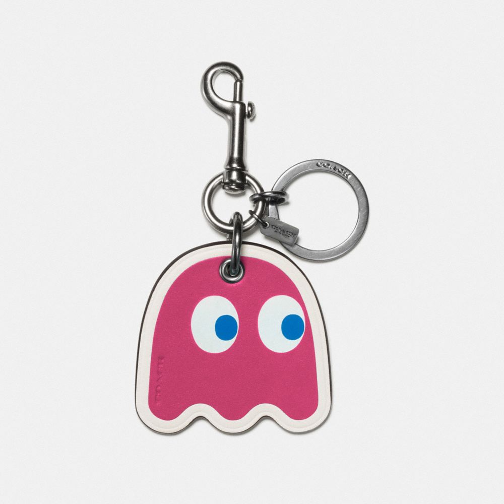 GHOST BAG CHARM - COACH f56752 - BK/PINK