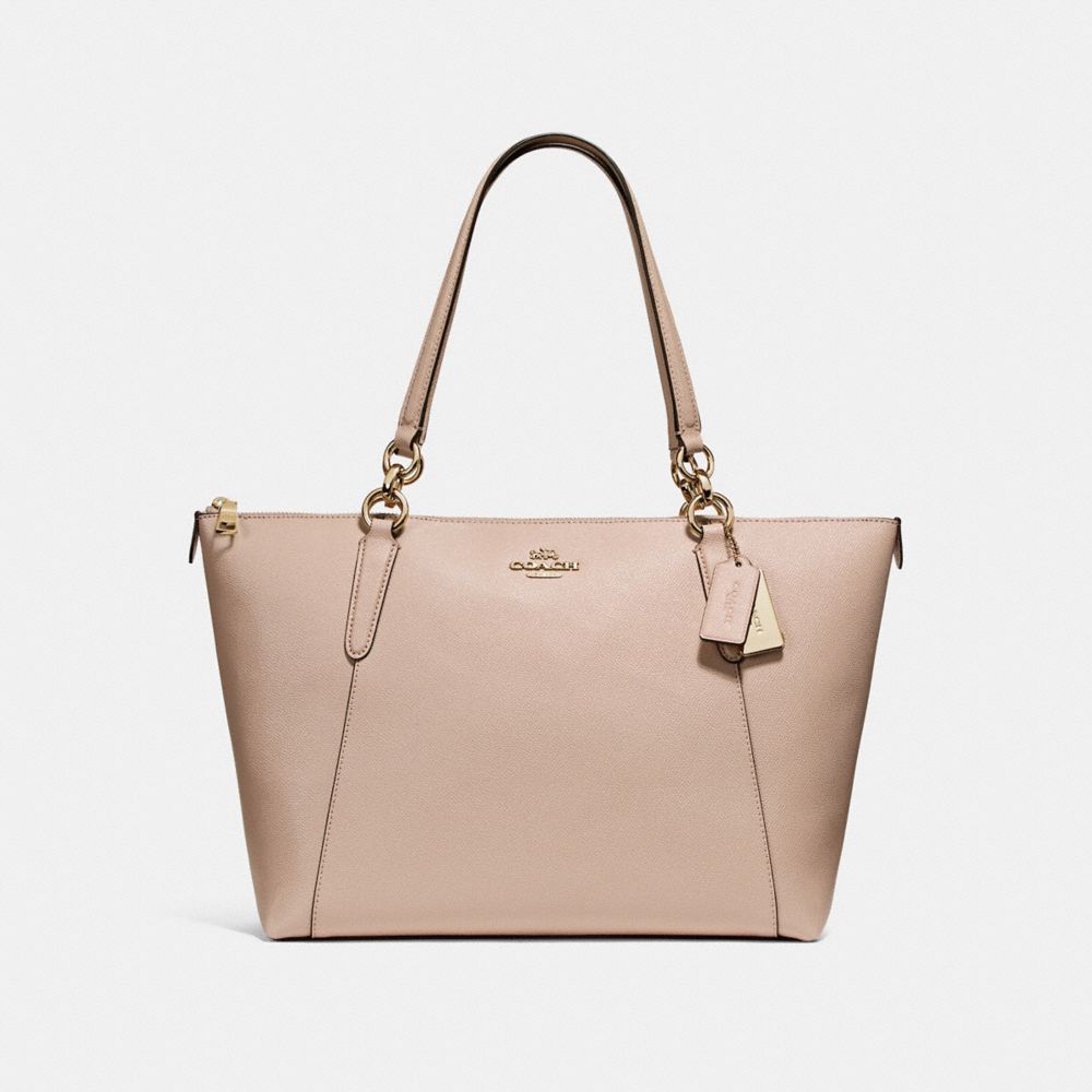 COACH AVA TOTE - NUDE PINK/LIGHT GOLD - F57526