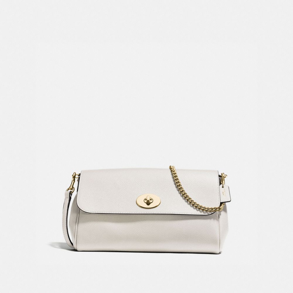 RUBY CROSSBODY IN CROSSGRAIN LEATHER - COACH f57528 - IMITATION  GOLD/CHALK