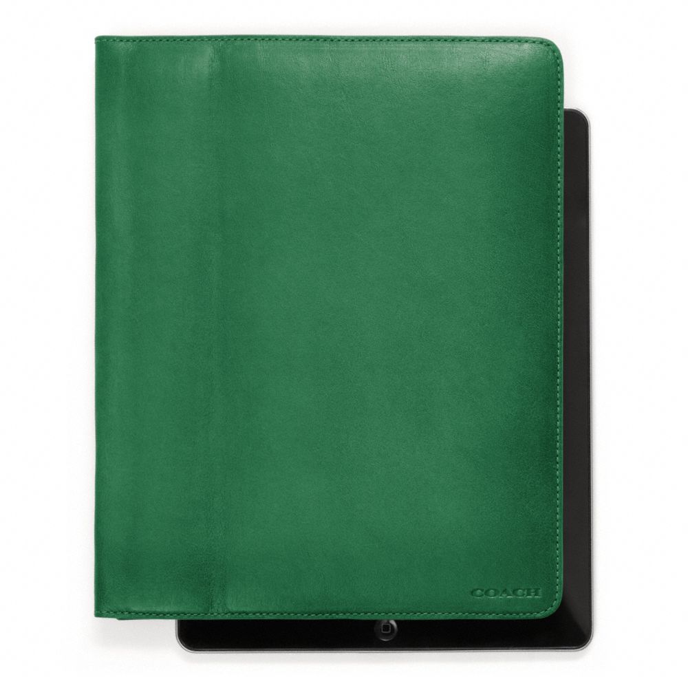 BLEECKER LEATHER TABLET CASE - COACH f61223 - 9407