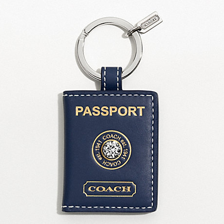 COACH COACH PASSPORT PICTURE FRAME KEY RING -  - f61908