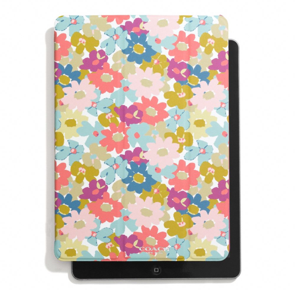 PEYTON FLORAL TRIFOLD IPAD AIR CASE - COACH f62265 - 31054