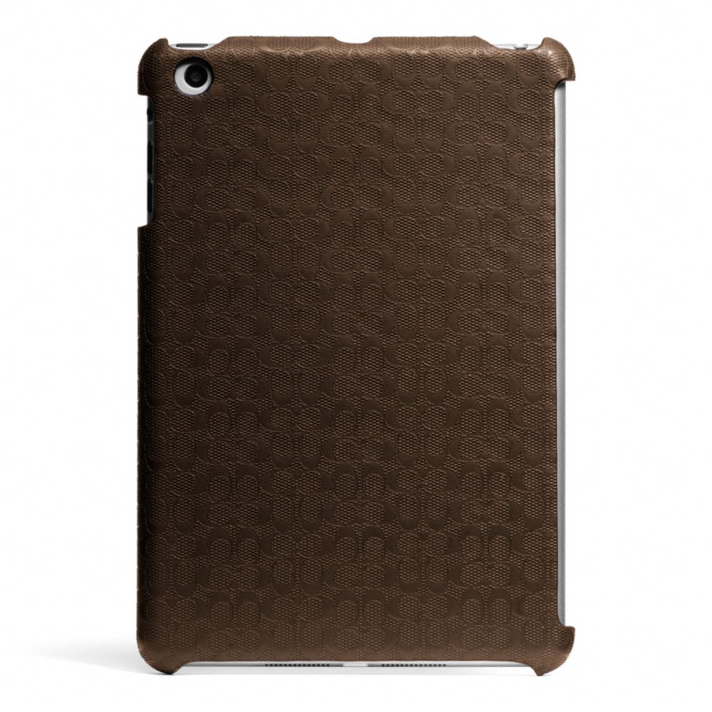 HERITAGE SIGNATURE MINI IPAD CASE - COACH f65536 - 17524