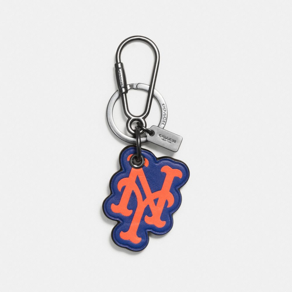 MLB KEY RING - COACH f66092 - NY METS