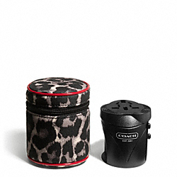 COACH PARK OCELOT PRINT TRAVEL ADAPTER - ONE COLOR - F66122
