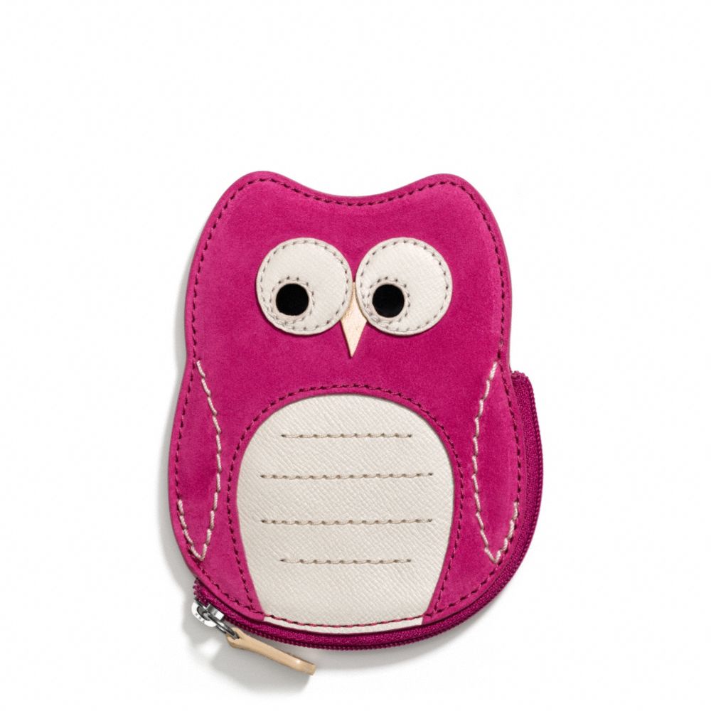 OWL MOTIF COIN PURSE - COACH f66419 - 18696