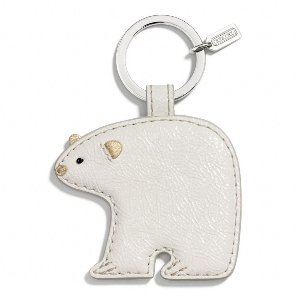 POLAR BEAR MOTIF KEY RING - COACH f66660 - 20020