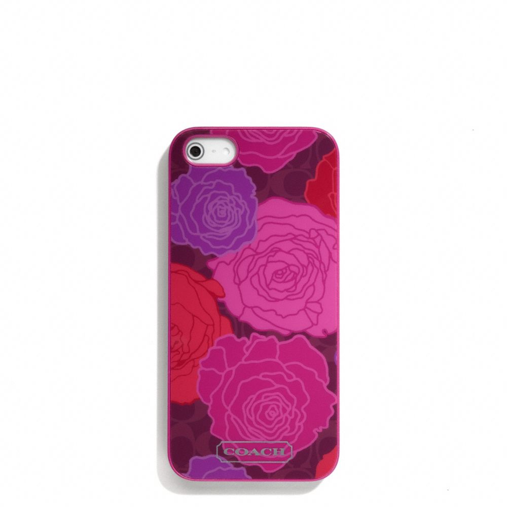 CAMPBELL FLORAL PRINT IPHONE 5 CASE - COACH f66786 - 18620