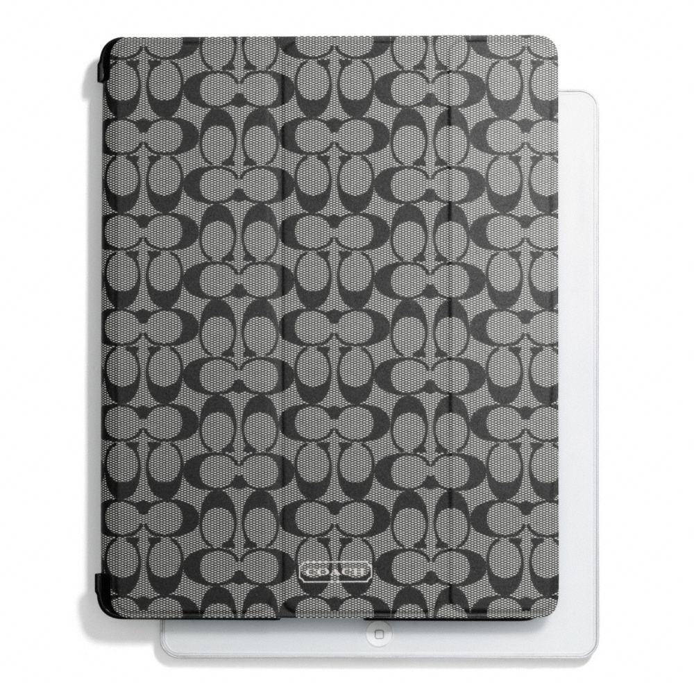 PEYTON SIGNATURE TRIFOLD IPAD CASE - COACH f69079 - 26759