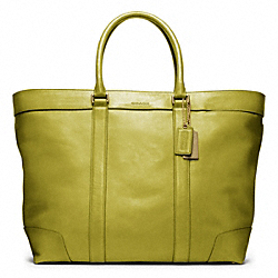 COACH BLEECKER LEATHER WEEKEND TOTE - ONE COLOR - F70487