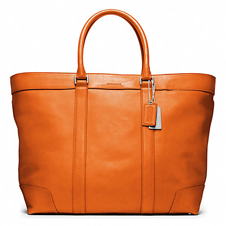 COACH BLEECKER LEATHER WEEKEND TOTE -  - f70487