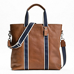 HERITAGE WEB LEATHER UTILITY TOTE