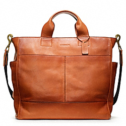 COACH BLEECKER LEATHER UTILITY TOTE - ONE COLOR - F70721