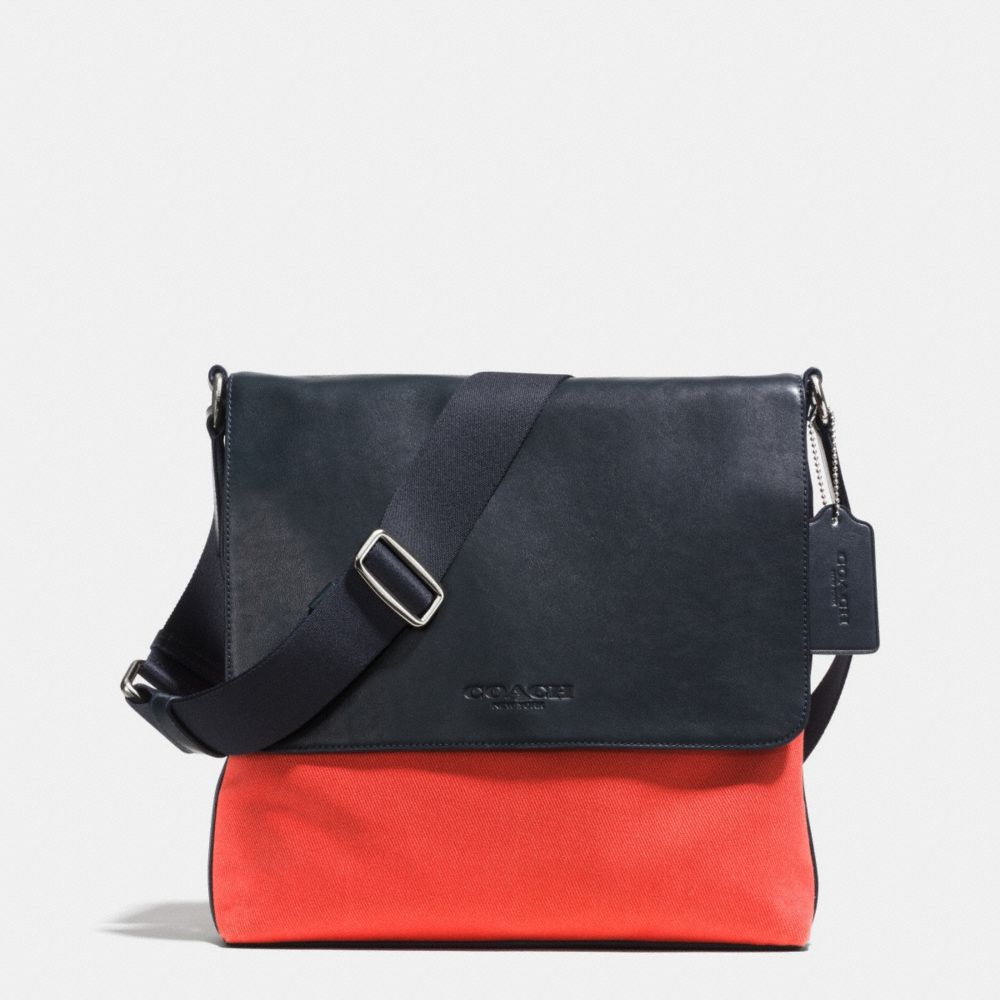 MAP BAG IN TWILL - COACH f71691 - CORAL