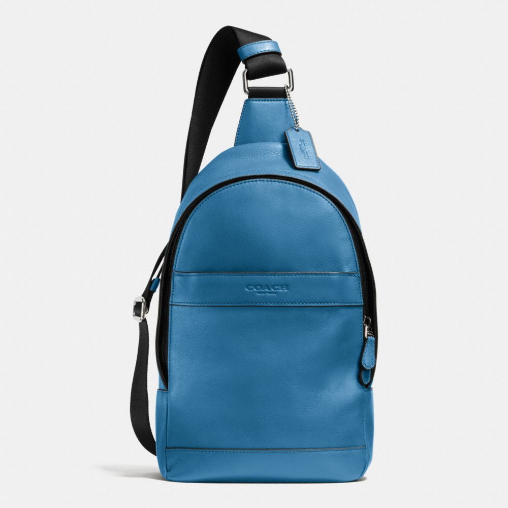 CAMPUS PACK IN SMOOTH LEATHER - COACH f71751 - SLATE