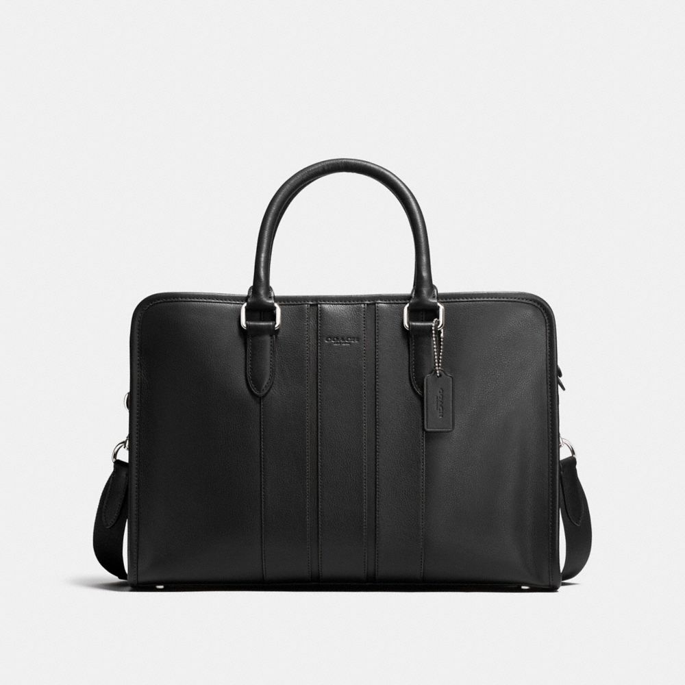 BOND BRIEF IN SMOOTH LEATHER - COACH f72309 - BLACK