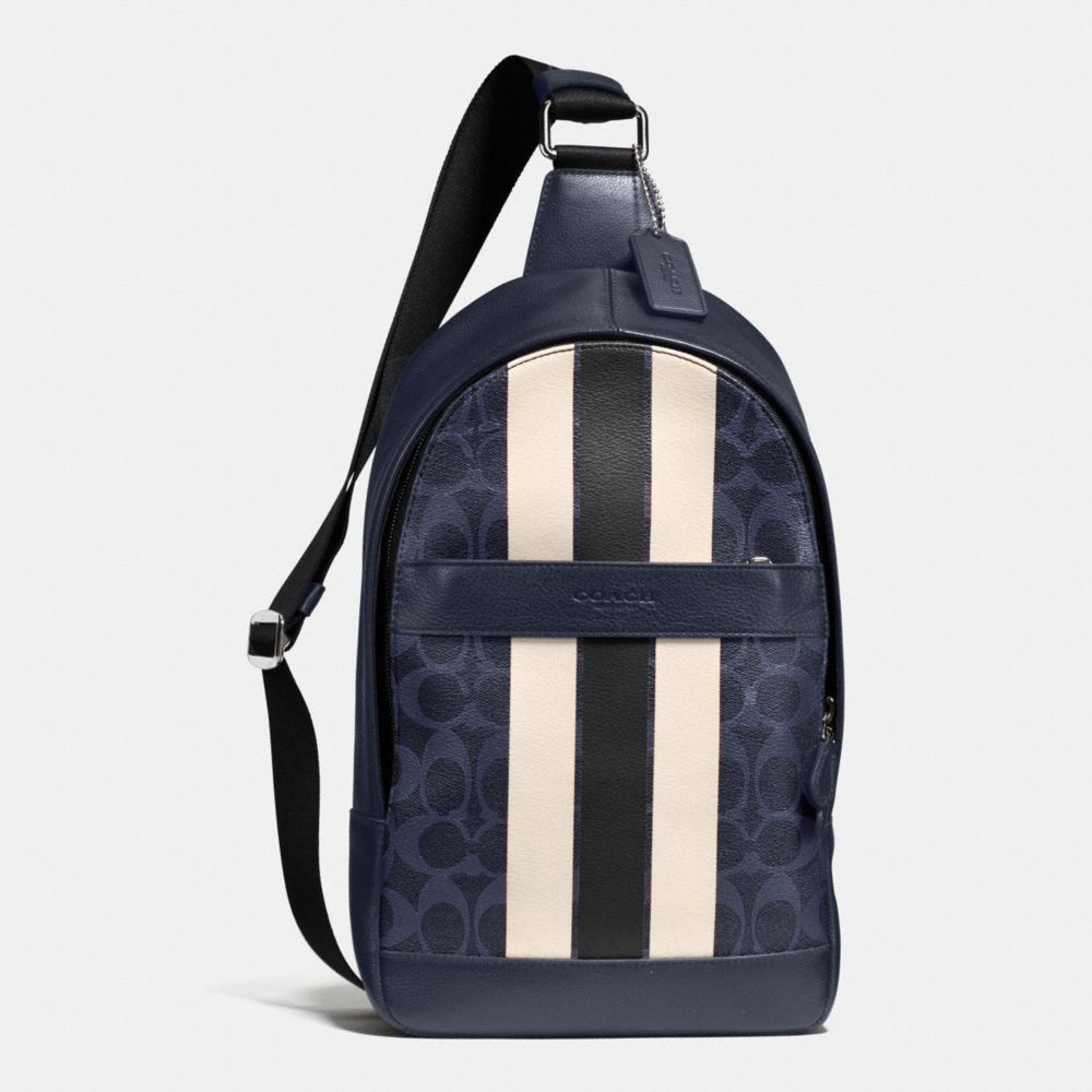 CHARLES PACK IN VARSITY SIGNATURE - COACH f72353 - MIDNIGHT/CHALK