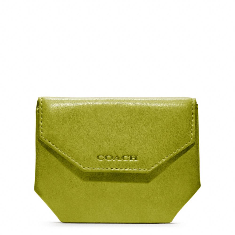 BLEECKER LEATHER COIN CASE - COACH f74297 - 25344