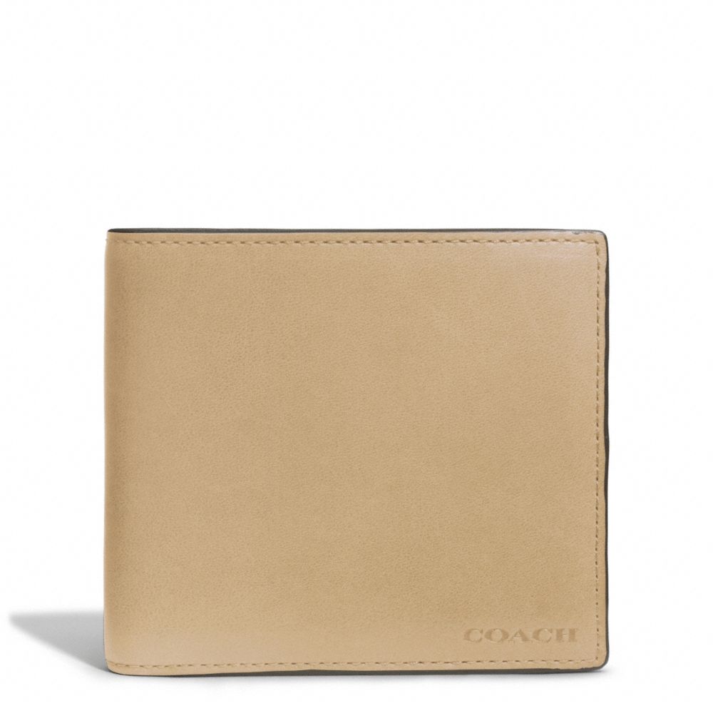 BLEECKER LEATHER COIN WALLET - COACH f74314 - HAYSTACK