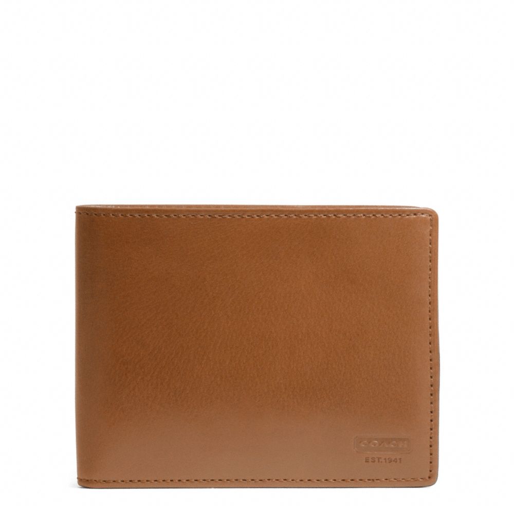 WATER BUFFALO PASSCASE ID WALLET - COACH f74397 - 25579